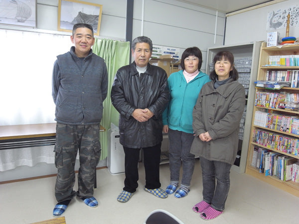 二本松市の郭内公園仮設住宅へ暖かい敷きパッド(シーツ)をお届けしました