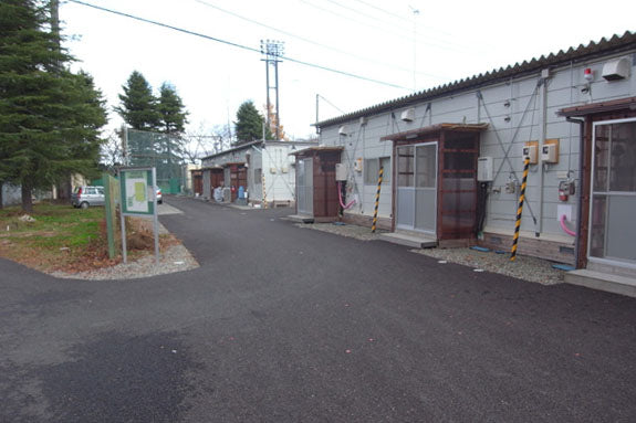 二本松市の郭内公園仮設住宅へシーツをお届けしました