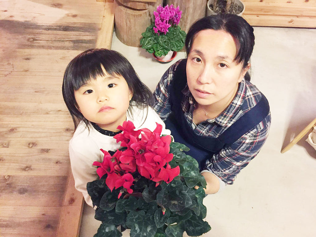 南三陸町の仮設住宅へお花をお届けしました