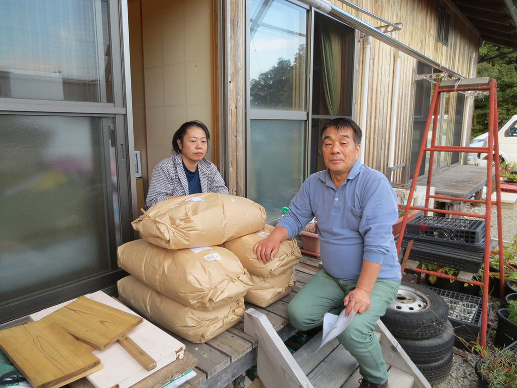 いわき市の仮設住宅へお米をお届けしました
