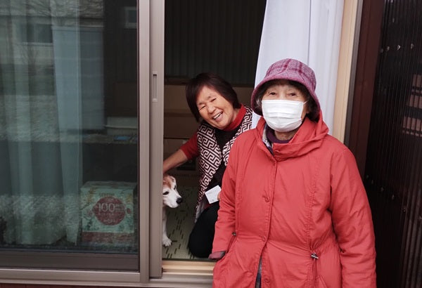 輪島市門前町の七浦第1団地へ暖かい寝具をお届けしました